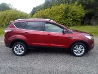 Used Ford Kuga Titanium 120 HP (88 kW) 2017 Red SUV