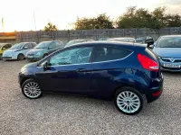 Used Ford Fiesta Titanium 96 HP (70 kW) 2011 Blue Hatchback