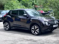 Used Nissan Juke N-TEC 117 HP (86 kW) 2014 Black SUV