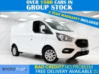 Used Ford Transit Custom Limited 2023 White Van