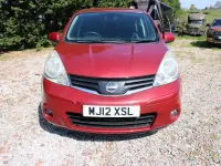 Used Nissan Note N-TEC 2012 Red Hatchback