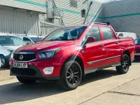 Used SsangYong Musso 181 HP (133 kW) 2018 Red Pickup