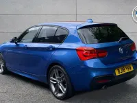 Used BMW 118 M Sport 134 HP (98 kW) 2018 Blue Hatchback