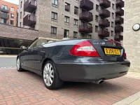 Usado Mercedes CLK280 Elegance 2008 Cinzento Cabrios