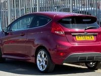Used Ford Fiesta Titanium 2008 Red Hatchback