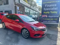 Used Vauxhall Astra SRi 144 HP (105 kW) 2020 Red Hatchback