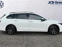 Used VW Golf VIII Life 110 HP (80 kW) 2021 White Estate