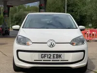 Begagnad VW up! move up! 2012 Vit Halvkombi