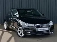 Used Audi A1 Sport 95 HP (69 kW) 2017 Black Hatchback
