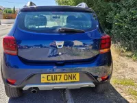 Used Dacia Sandero Ambiance 90 HP (66 kW) 2017 Blue Hatchback