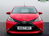 Used Toyota Aygo X-play 69 HP (50 kW) 2017 Red Hatchback