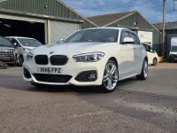 Used BMW 118 M Sport 2016 White Hatchback