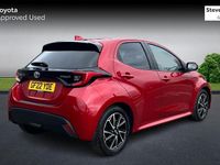 Used Toyota Yaris Hybrid Design 2022 Red Hatchback
