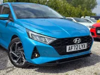 Used Hyundai i20 Premium 2022 Turquoise Hatchback