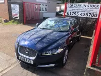 Used Jaguar XF Luxury 163 HP (119 kW) 2015 Blue Sedan