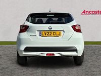 Used Nissan Micra Acenta 91 HP (66 kW) 2022 White Hatchback