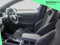 New Skoda Enyaq iV SportlinePlus 210 kW (286 HP) 2025 Race blue metallic SUV