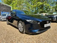 Begagnad Mazda 3 2019 Blå Halvkombi
