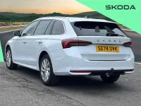 Used Skoda Octavia SE L 150 HP (110 kW) 2024 White Estate
