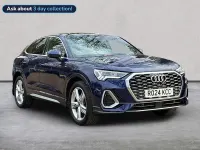 Used Audi Q3 Sportback S-Line 150 HP (110 kW) 2024 Blue SUV