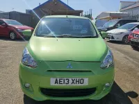 Used Mitsubishi Mirage 79 HP (58 kW) 2013 Green Hatchback