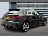 Used Audi A3 S-Line 108 HP (79 kW) 2016 Black Hatchback