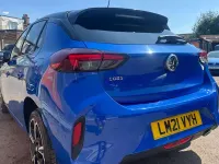 Used Vauxhall Corsa SRi 101 HP (74 kW) 2021 Blue Hatchback