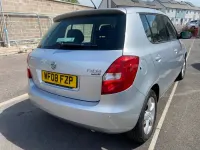 Used Skoda Fabia 105 HP (77 kW) 2008 Silver Hatchback