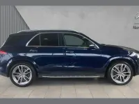 Used Mercedes GLE450 AMG AMG line 362 HP (266 kW) 2019 Blue SUV
