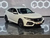 Used Honda Civic SR 129 HP (94 kW) 2017 White Hatchback