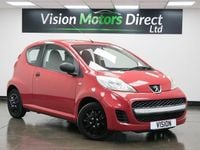 Used Peugeot 107 68 HP (50 kW) 2009 Red Hatchback