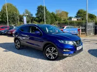 Used Nissan Qashqai N-Connecta 2018 Blue SUV