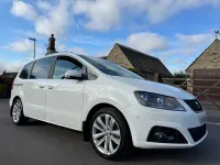 Used Seat Alhambra SE 177 HP (130 kW) 2014 White MPV