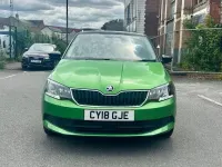 Used Skoda Fabia Colour Edition 2018 Green Hatchback