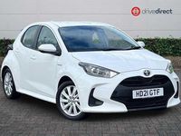 Used Toyota Yaris Hybrid 116 HP (85 kW) 2021 White Hatchback