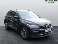 Used VW Tiguan Active 150 HP (110 kW) 2021 Black SUV