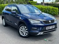 Used Seat Ateca SE 150 HP (110 kW) 2017 Blue SUV