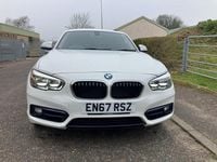 Used BMW 118 Sport Line 150 HP (110 kW) 2017 White Hatchback