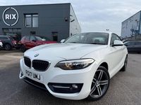 Used BMW 218 Sport Line 150 HP (110 kW) 2017 White Coupe