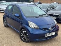 Used Toyota Aygo 67 HP (49 kW) 2008 Blue Hatchback