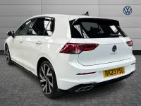 Used VW Golf VIII R-line 150 HP (110 kW) 2023 White Hatchback