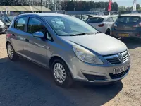 Begagnad Vauxhall Corsa 2008 Silver Halvkombi