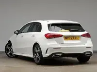 Used Mercedes A180 AMG Line Premium 136 HP (100 kW) 2023 White Hatchback