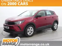 Used Vauxhall Grandland X Design Edition 128 HP (94 kW) 2023 Red SUV