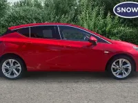 Used Vauxhall Astra SRi 150 HP (110 kW) 2018 Red Hatchback