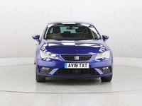 Used Seat Leon SE Dynamic 110 HP (80 kW) 2018 Blue Hatchback
