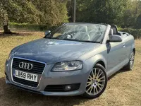 Used Audi A3 Cabriolet Sport 200 HP (147 kW) 2010 Blue Cabriolet