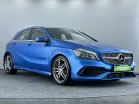 Used Mercedes A200 AMG line 2017 Blue Hatchback