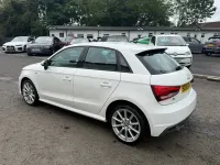Used Audi A1 Sportback S-Line 125 HP (91 kW) 2018 White Hatchback