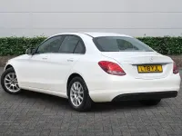 Used Mercedes C220 SE 2018 White Sedan